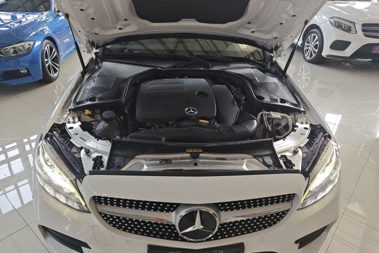 Used Mercedes-Benz C-Class 2021 C 200 L Fashion Edition Sport Version Engine Bay