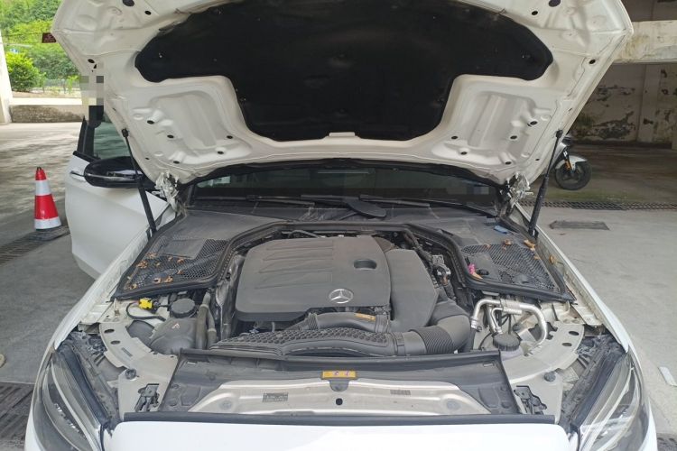 Used Mercedes-Benz C-Class 2021 C 260 L Sport Edition Star Collection Engine Bay