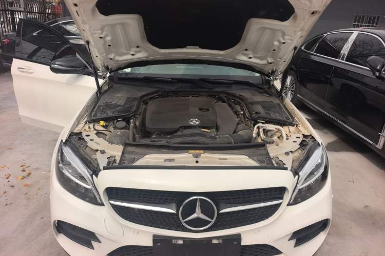 Used Mercedes-Benz C-Class 2021 C 260 L Sport Edition Star Collection Engine Bay