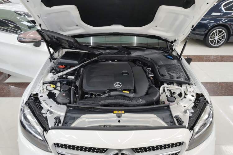 Used Mercedes-Benz C-Class 2021 C 260 Coupe Engine Bay