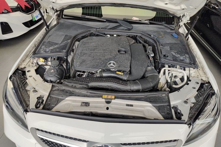 Used Mercedes-Benz C-Class 2021 C 200 L Fashion Edition Sport Version Engine Bay