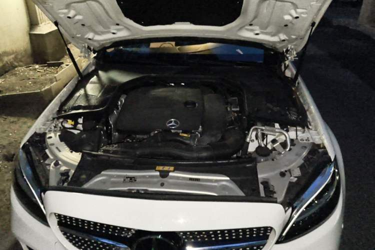 Used Mercedes-Benz C-Class 2021 C 260 L Sport Edition Star Collection Engine Bay