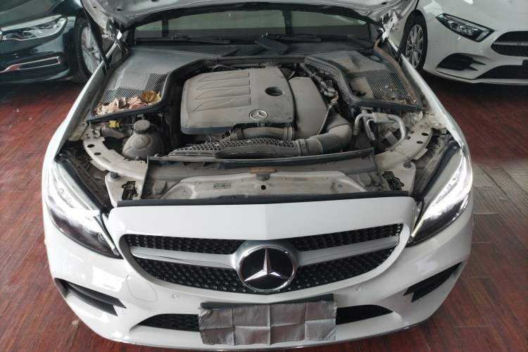 Used Mercedes-Benz C-Class 2021 C 200 L Fashion Edition Sport Version Engine Bay