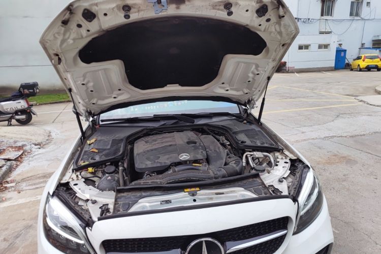 Used Mercedes-Benz C-Class 2021 C 260 L Sport Edition Star Collection Engine Bay