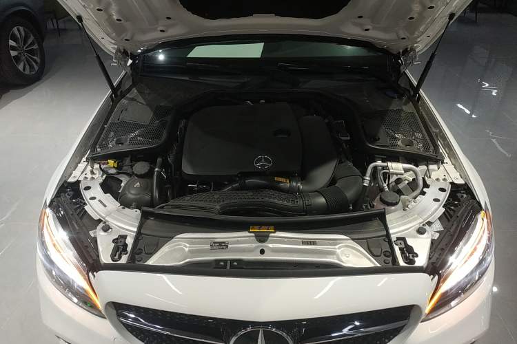 Used Mercedes-Benz C-Class 2021 C 260 L Sport Edition Star Collection Engine Bay