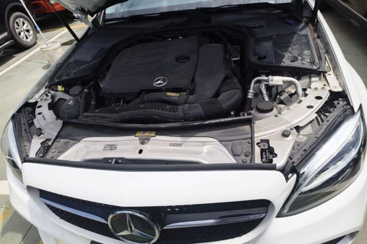 Used Mercedes-Benz C-Class 2021 C 260 L Sport Edition Star Collection Engine Bay
