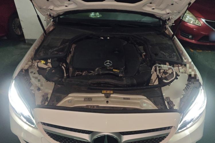 Used Mercedes-Benz C-Class 2021 C 200 L Fashion Edition Sport Version Engine Bay
