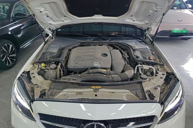 Used Mercedes-Benz C-Class 2021 C 260 L Sport Edition Star Collection Engine Bay