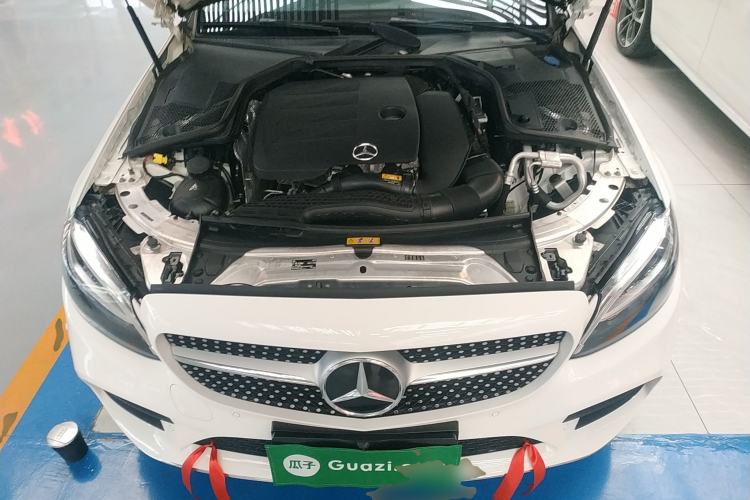 Used Mercedes-Benz C-Class 2021 C 200 L Fashion Edition Sport Version Engine Bay