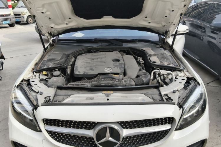 Used Mercedes-Benz C-Class 2021 C 200 L Fashion Edition Sport Version Engine Bay