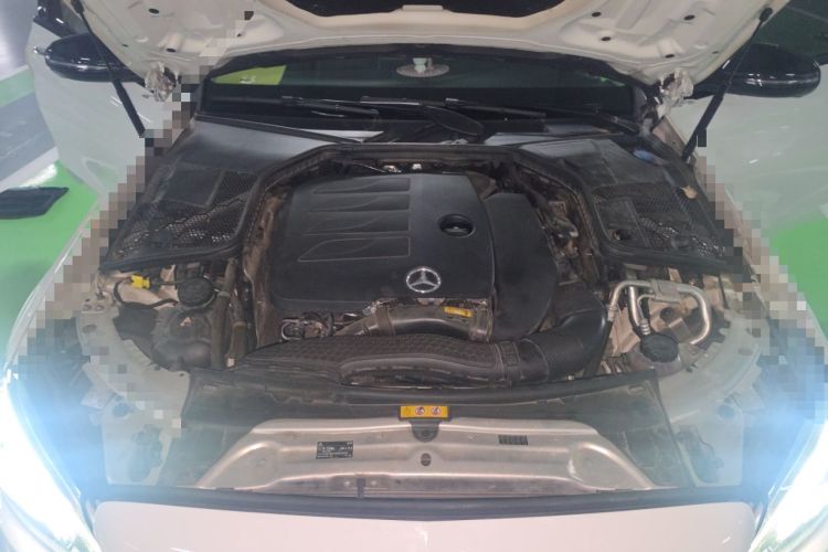 Used Mercedes-Benz C-Class 2021 C 260 L Sport Edition Star Collection Engine Bay