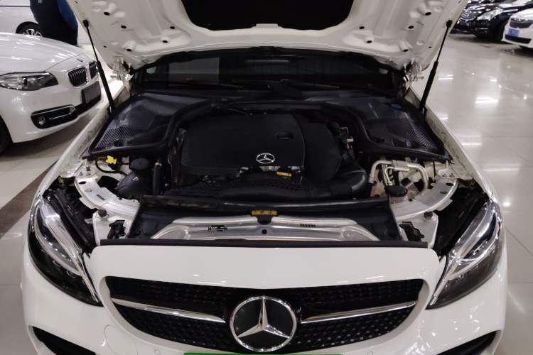 Used Mercedes-Benz C-Class 2021 C 260 L Sport Edition Star Collection Engine Bay