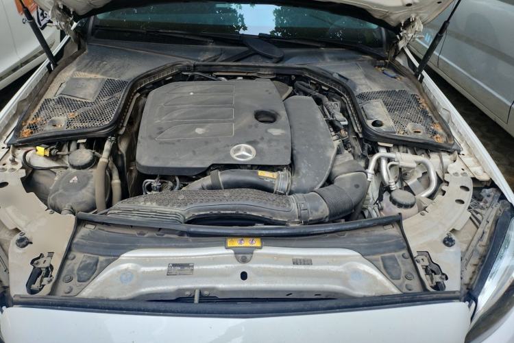 Used Mercedes-Benz C-Class 2021 C 260 L Sport Edition Star Collection Engine Bay
