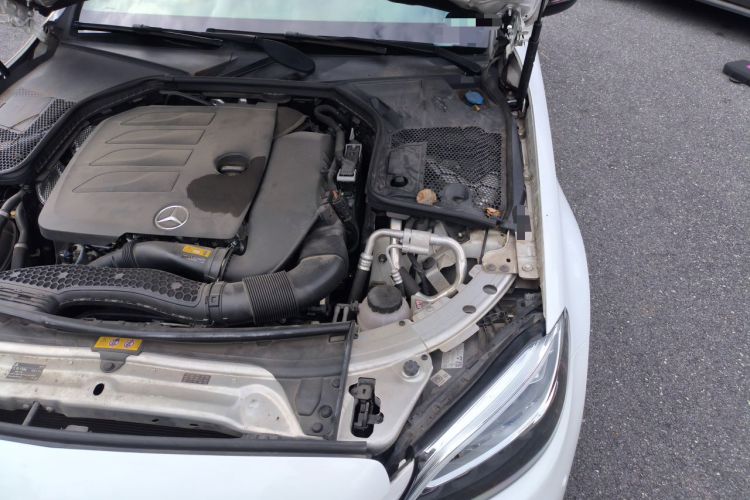 Used Mercedes-Benz C-Class 2021 C 260 Star Edition Engine Bay Left