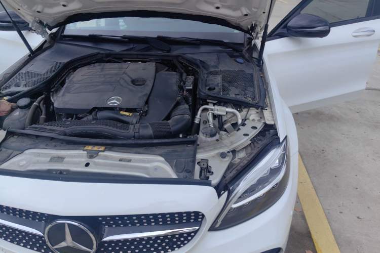 Used Mercedes-Benz C-Class 2021 C 260 L Sport Edition Star Collection Engine Bay Left