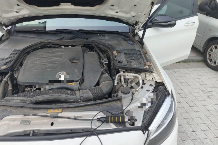 Used Mercedes-Benz C-Class 2021 C 260 L Sport Edition Star Collection Engine Bay Left