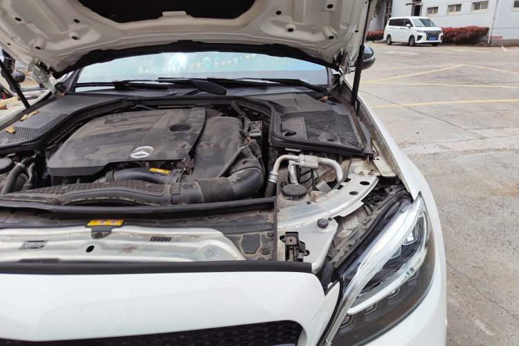 Used Mercedes-Benz C-Class 2021 C 260 L Sport Edition Star Collection Engine Bay Left