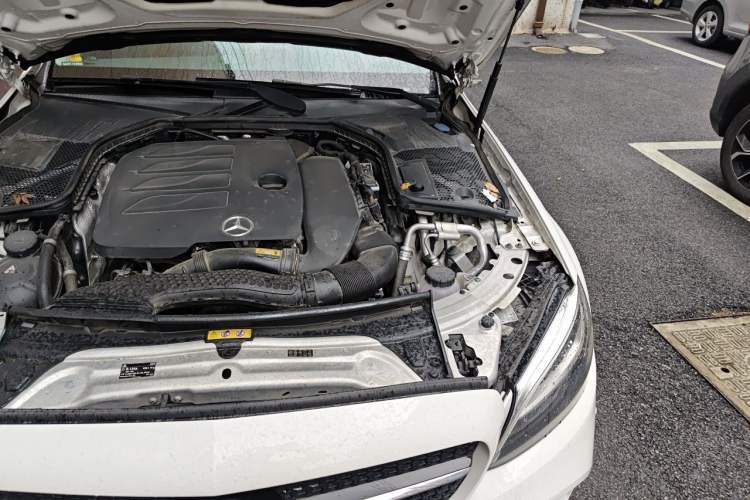 Used Mercedes-Benz C-Class 2021 C 260 L Sport Edition Star Collection Engine Bay Left