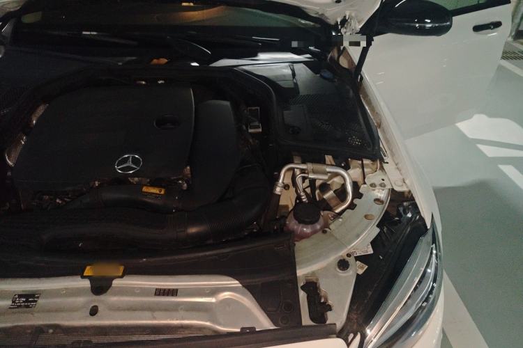 Used Mercedes-Benz C-Class 2021 C 260 L Sport Edition Star Collection Engine Bay Left