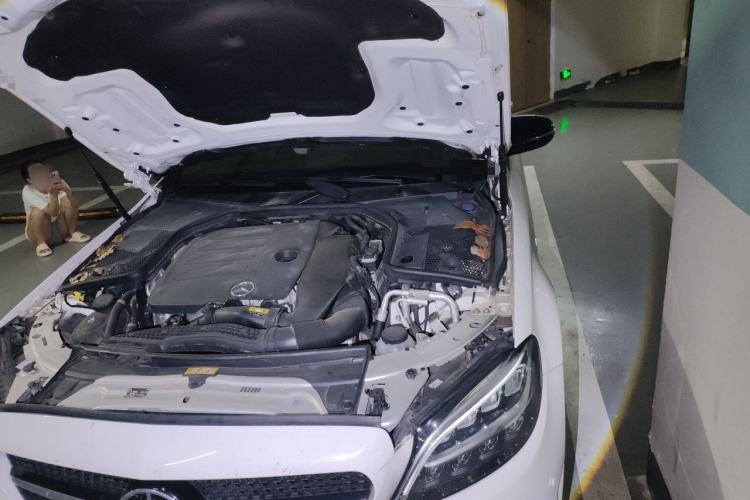 Used Mercedes-Benz C-Class 2021 C 260 Star Edition Engine Bay Left