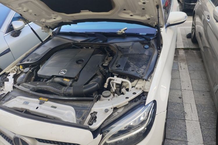 Used Mercedes-Benz C-Class 2021 C 260 L Sport Edition Engine Bay Left