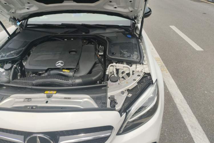 Used Mercedes-Benz C-Class 2021 C 260 Star Edition Engine Bay Left