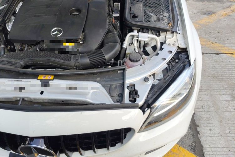 Used Mercedes-Benz C-Class 2021 C 260 L Sport Edition Star Collection Engine Bay Left