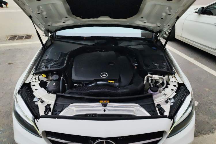 Used Mercedes-Benz C-Class 2021 C 260 L Sport Edition Star Collection Engine Bay