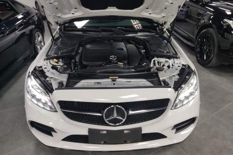 Used Mercedes-Benz C-Class 2021 C 260 L Sport Edition Star Collection Engine Bay