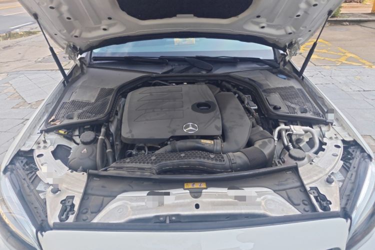 Used Mercedes-Benz C-Class 2021 C 260 L Sport Edition Star Collection Engine Bay