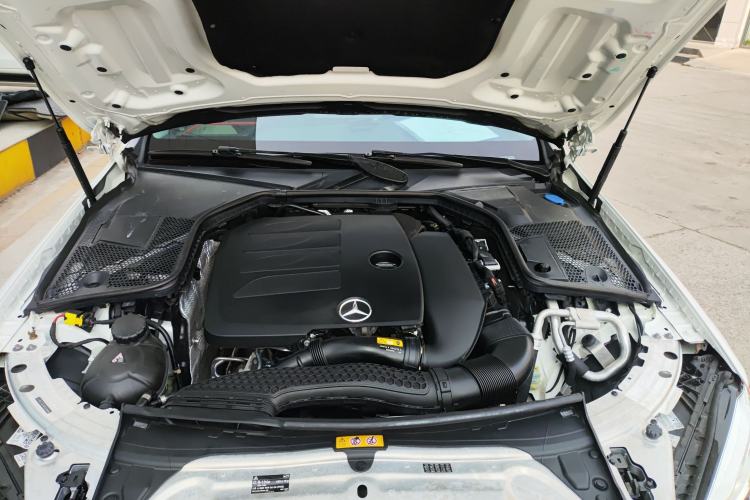 Used Mercedes-Benz C-Class 2021 C 200 L Fashion Edition Sport Version Engine Bay