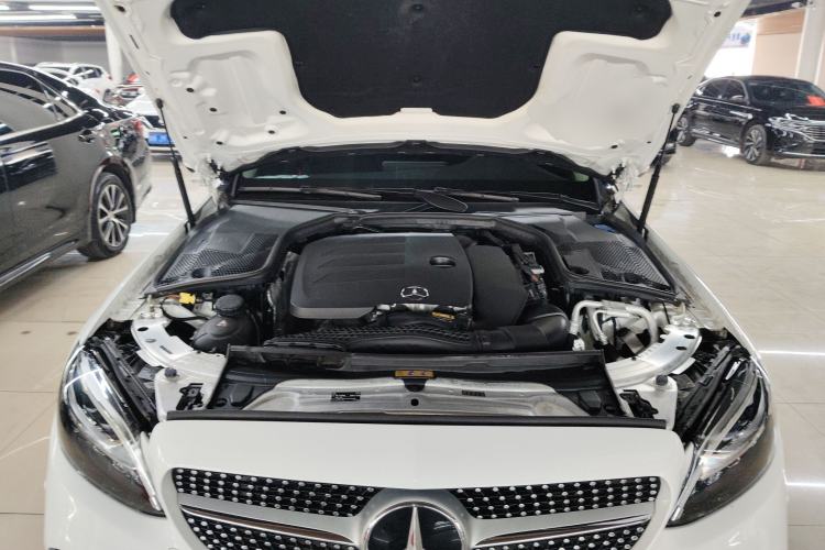 Used Mercedes-Benz C-Class 2021 C 200 L Fashion Edition Sport Version Engine Bay