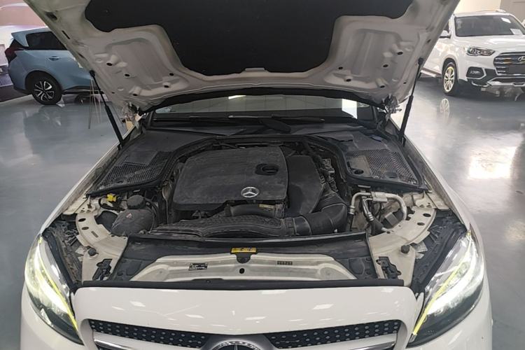 Used Mercedes-Benz C-Class 2021 C 200 L Fashion Edition Sport Version Engine Bay