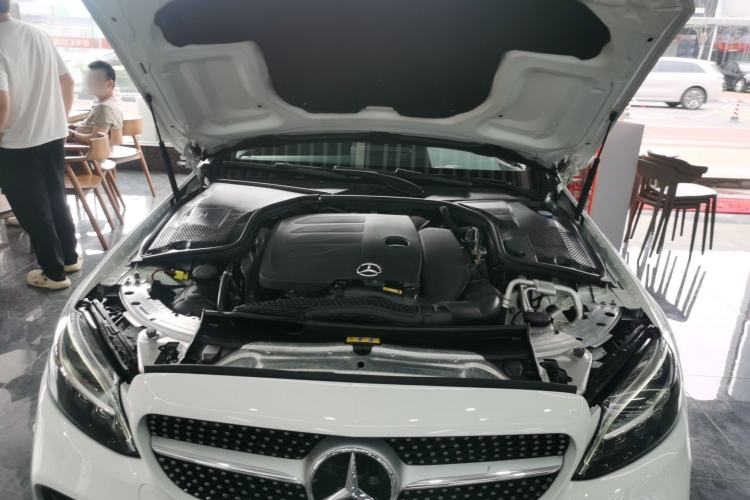Used Mercedes-Benz C-Class 2021 C 260 Coupe Engine Bay