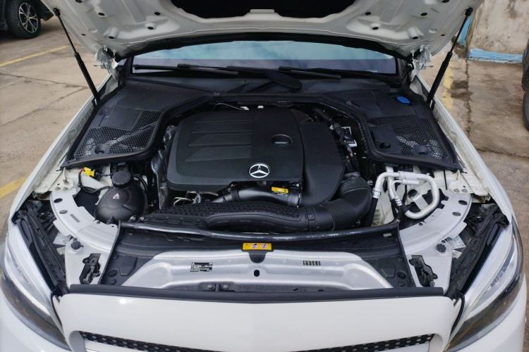 Used Mercedes-Benz C-Class 2021 C 200 L Fashion Edition Sport Version Engine Bay