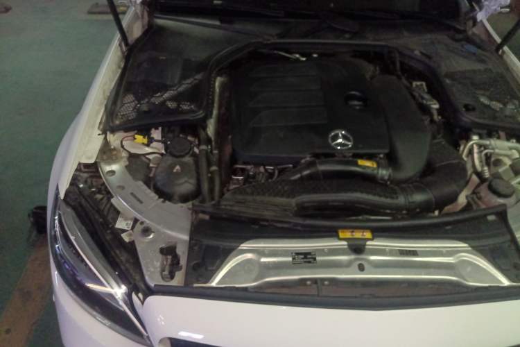 Used Mercedes-Benz C-Class 2021 C 260 L Sport Edition Star Collection Engine Bay Right