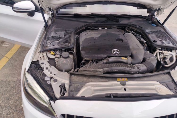 Used Mercedes-Benz C-Class 2021 C 200 Coupe Engine Bay Right