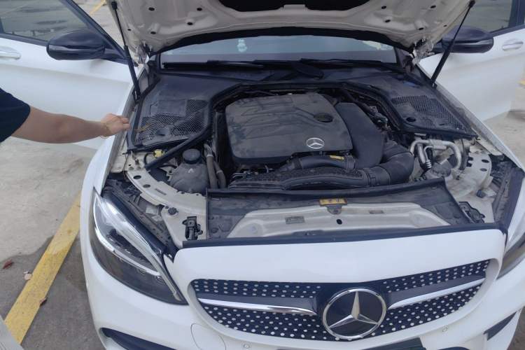Used Mercedes-Benz C-Class 2021 C 260 L Sport Edition Star Collection Engine Bay Right