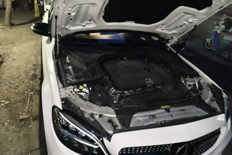 Used Mercedes-Benz C-Class 2021 C 260 L Sport Edition Star Collection Engine Bay Right