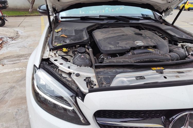 Used Mercedes-Benz C-Class 2021 C 260 L Sport Edition Star Collection Engine Bay Right