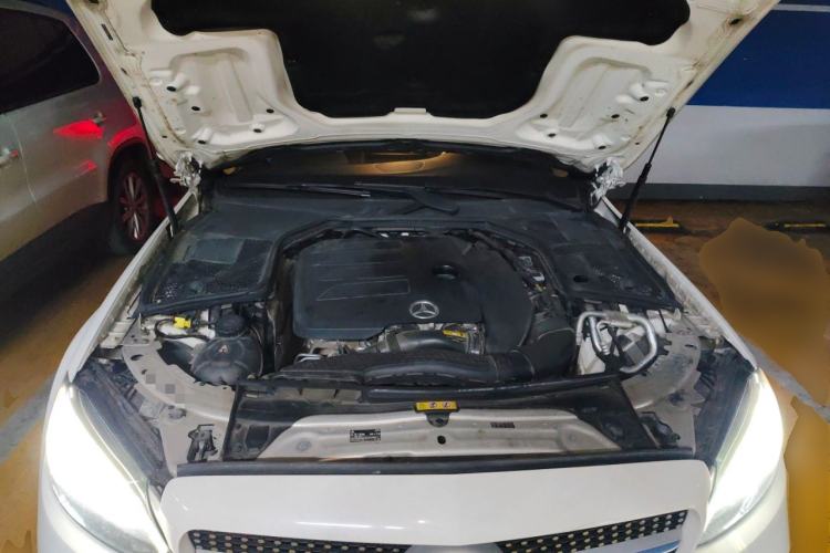 Used Mercedes-Benz C-Class 2021 C 200 L Fashion Edition Sport Version Engine Bay