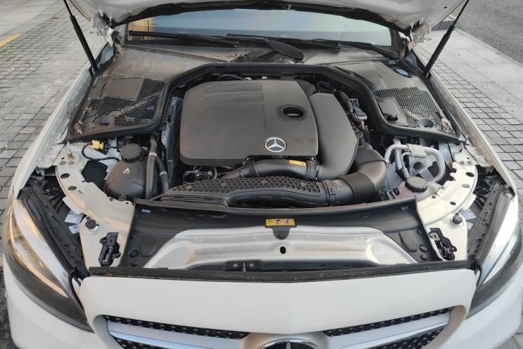 Used Mercedes-Benz C-Class 2021 C 260 Coupe Engine Bay