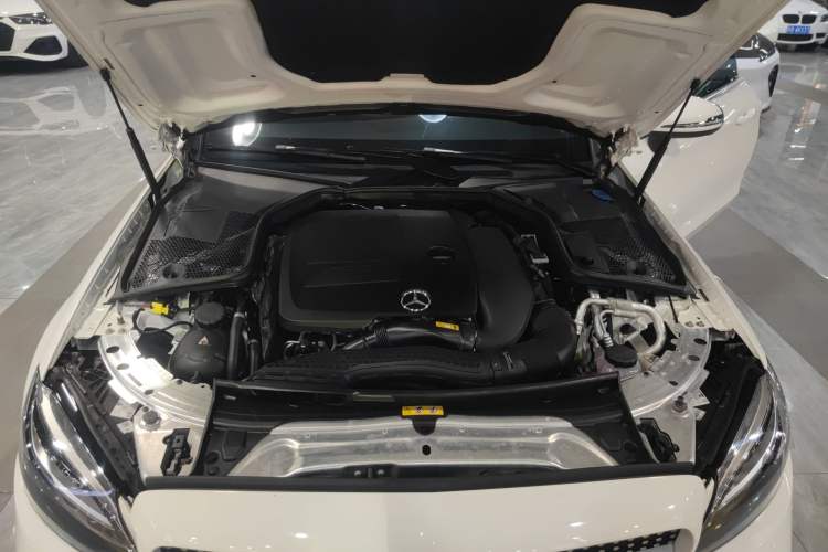 Used Mercedes-Benz C-Class 2021 C 260 Coupe Engine Bay