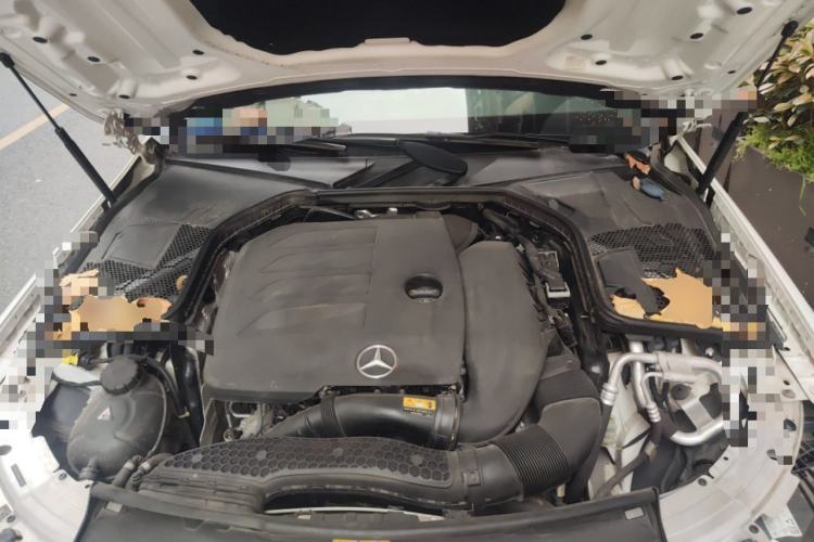 Used Mercedes-Benz C-Class 2021 C 200 L Fashion Edition Sport Version Engine Bay
