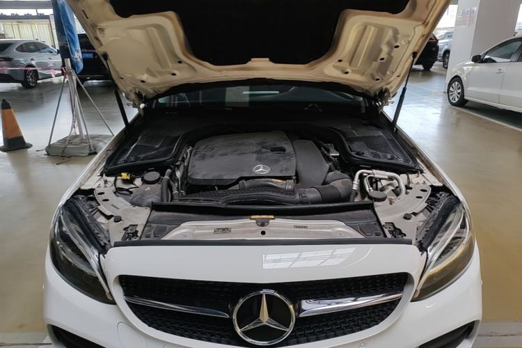 Used Mercedes-Benz C-Class 2021 C 260 L Sport Edition Star Collection Engine Bay