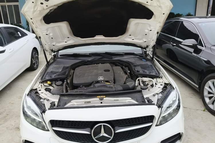 Used Mercedes-Benz C-Class 2021 C 260 L Sport Edition Star Collection Engine Bay