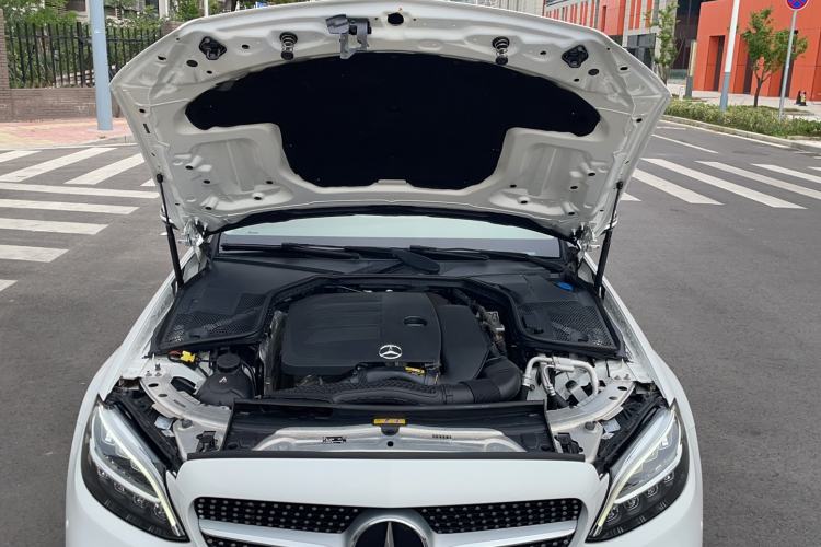 Used Mercedes-Benz C-Class 2021 C 200 L Fashion Edition Sport Version Engine Bay