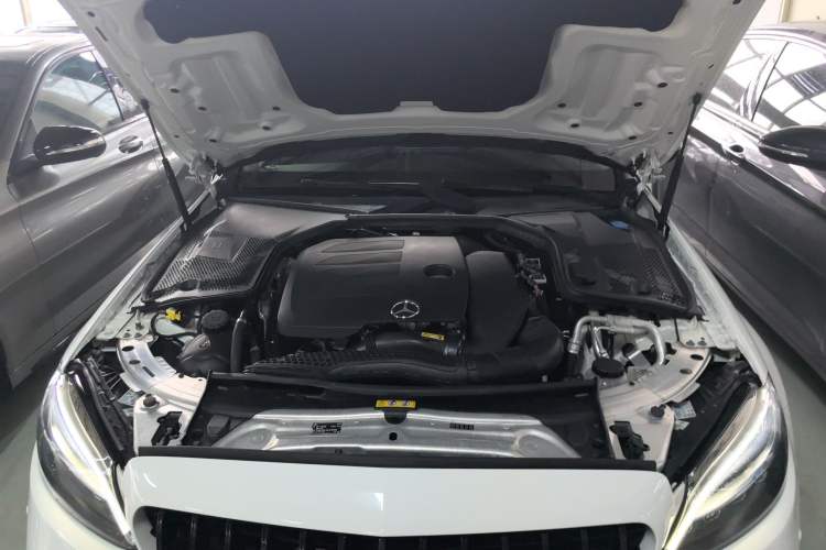 Used Mercedes-Benz C-Class 2021 C 260 L Sport Edition Star Collection Engine Bay