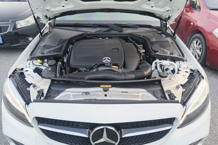 Used Mercedes-Benz C-Class 2021 C 260 L Sport Edition Star Collection Engine Bay
