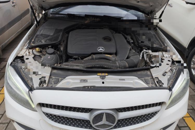 Used Mercedes-Benz C-Class 2021 C 200 L Fashion Edition Sport Version Engine Bay